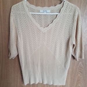 Simple Retro Knit Shirt (Size M)